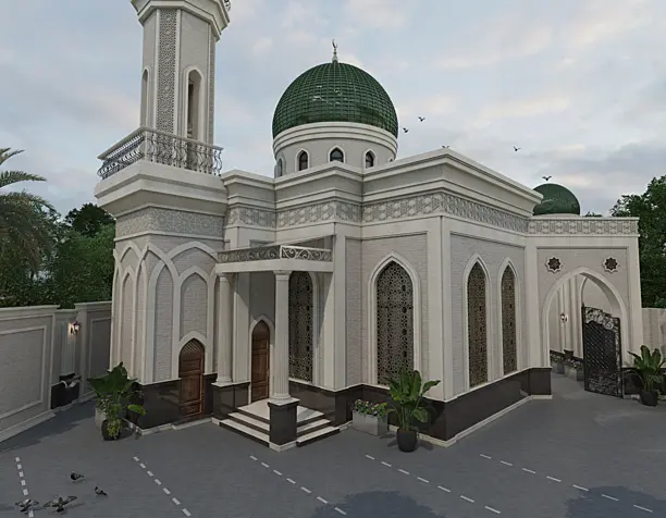 Комплекс Al-Muslim  Mosque ( Uzbekistan Tashkent )
