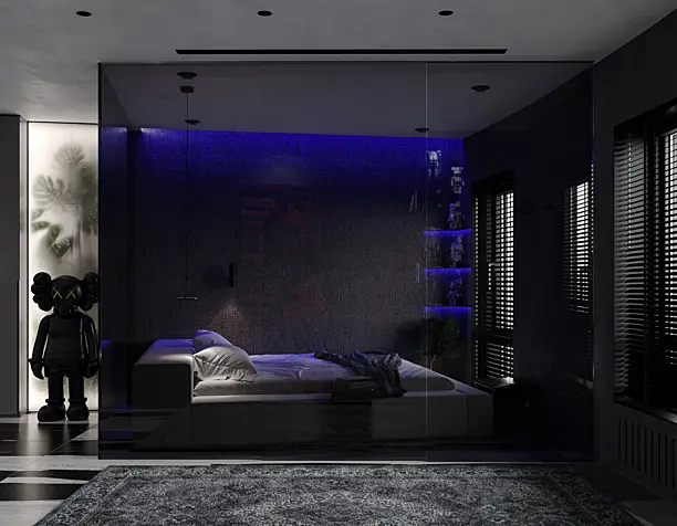 Apartment with KAWS