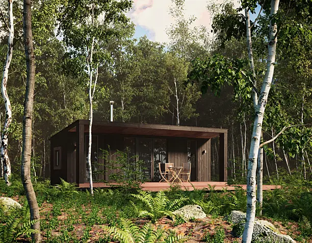 Mini forest house