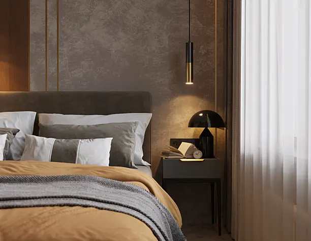 Warm bedroom