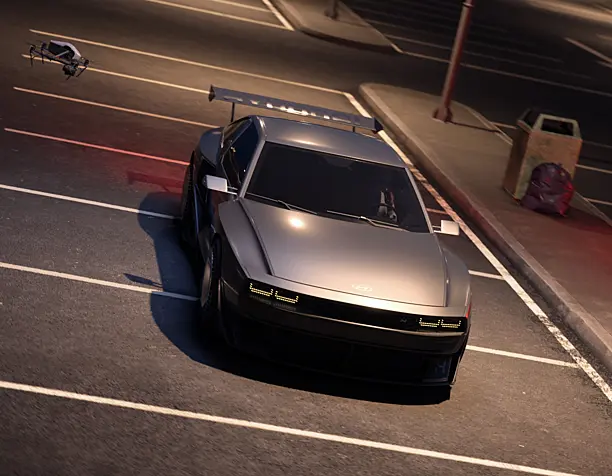 CG Animation I DJI Inspire & Hyundai N Vision 74