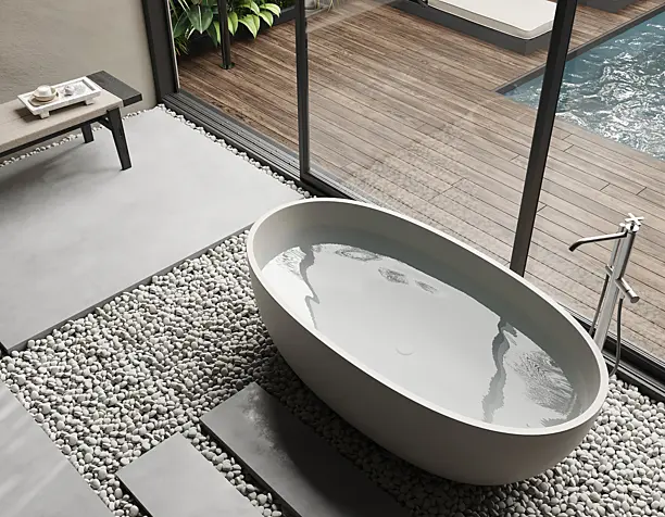 Tropical bathroom