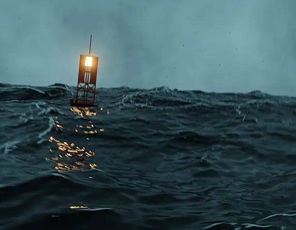 Море во время шторма