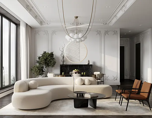 kitchen-living room