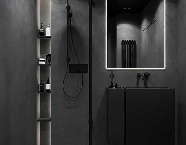 Black Bathroom