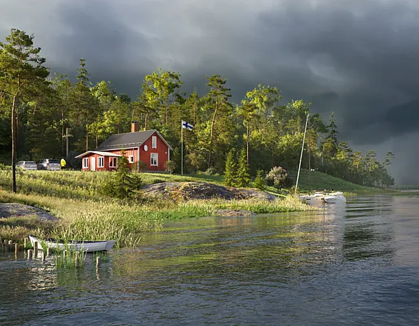 Finnish house renovation