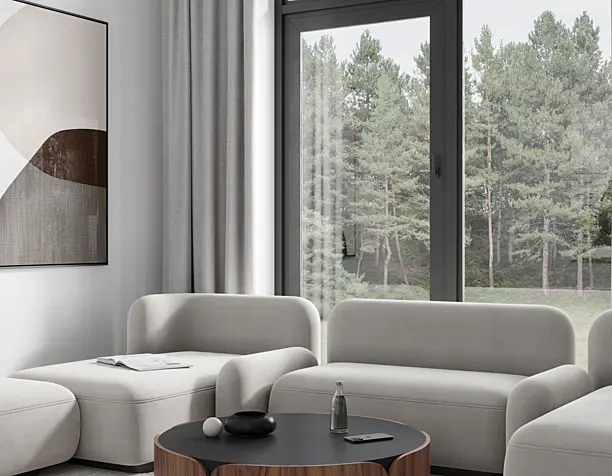 Bright living room