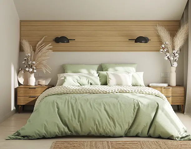 scandi bedroom