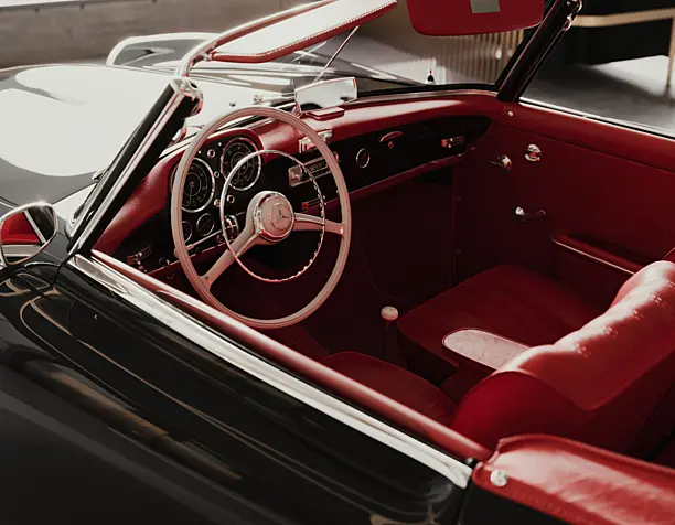 Mercedes Benz 190SL interior