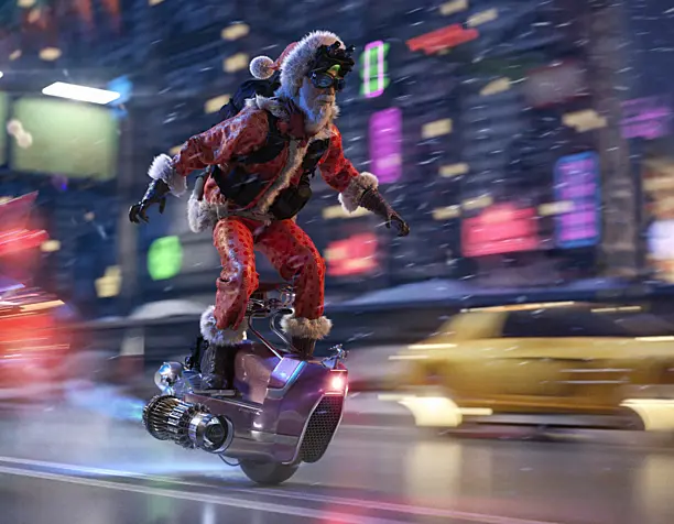 Santa claus is coming to cyber-town (на конкурс)