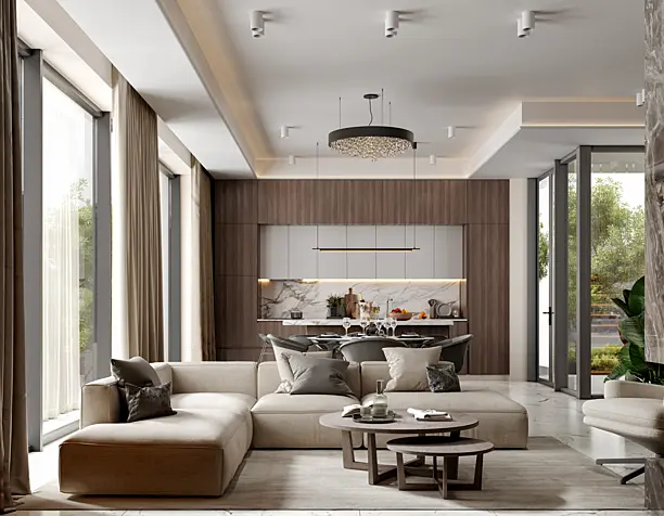 Livingroom design by Adil.