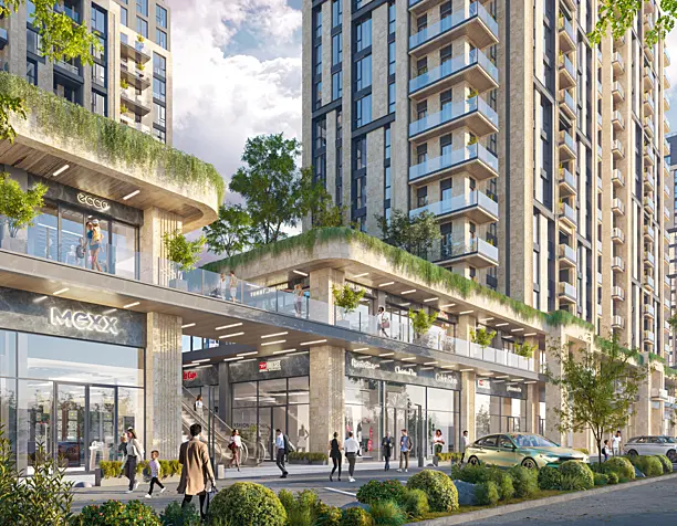 Mixed-use comlex  " Newport  "