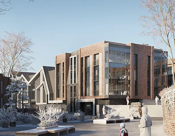 Concept residential complex