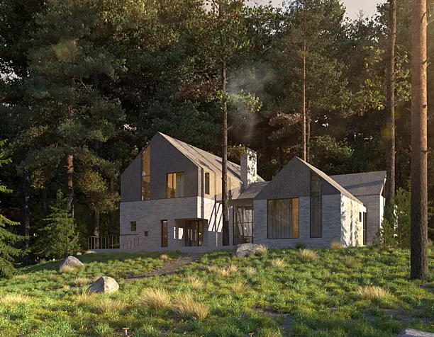 A house in the forest