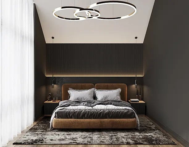 Dark Bedroom
