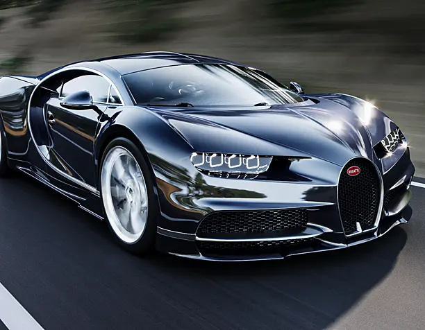 Bugatti Chiron (сделано по референсу)