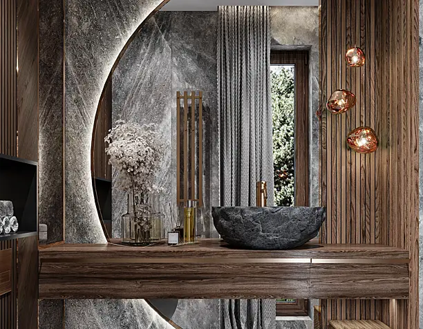 Guest bathroom | Визуализация гостевого санузла