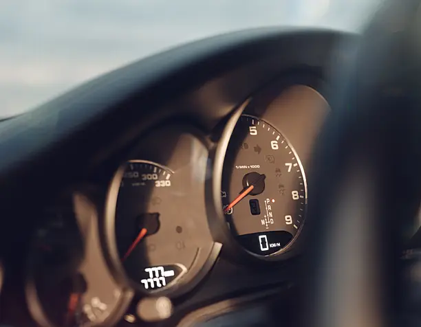 Porsche 911 interior\\\ 3d render