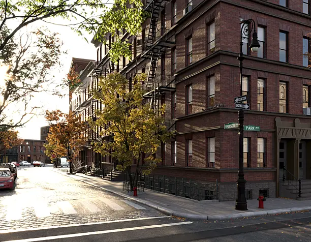 New York City (сделано по референсу)
