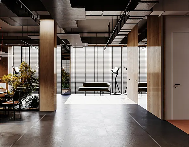 Fitness reception, cafe, holl .