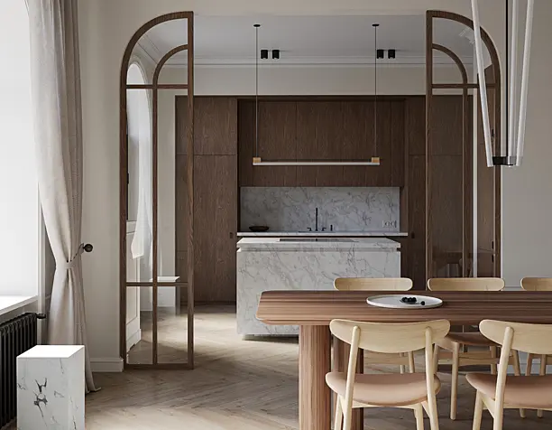 The Oak Kitchen (сделано по референсу)