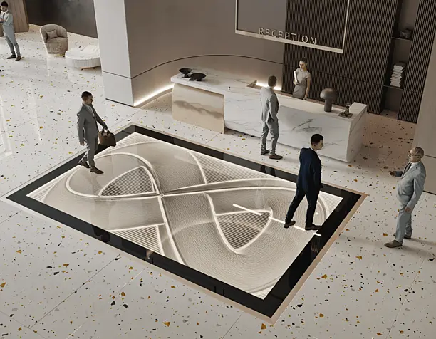 Концепт пола от Sand Table