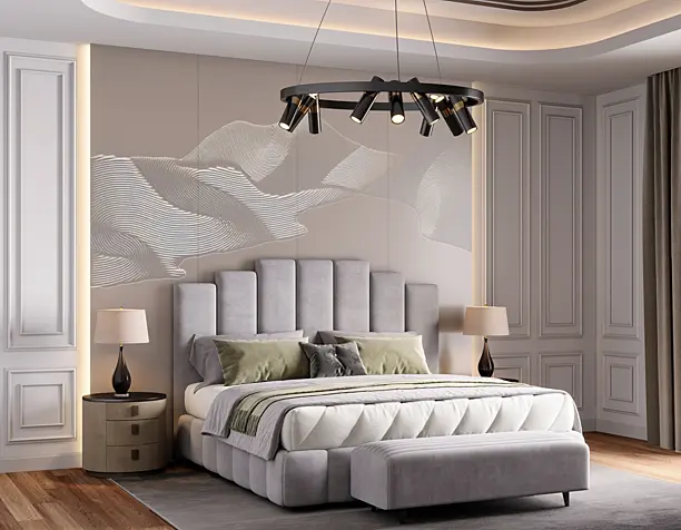 Interior bedroom Lord Daytona Home (сделано по референсу)