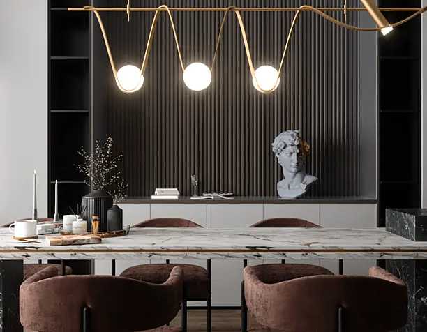 Dining room interior