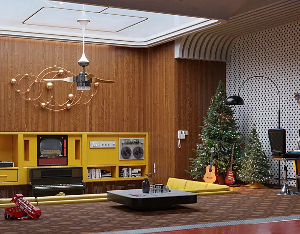 Ретрофутуристические Апартаменты / Retrofuturistic Apartment