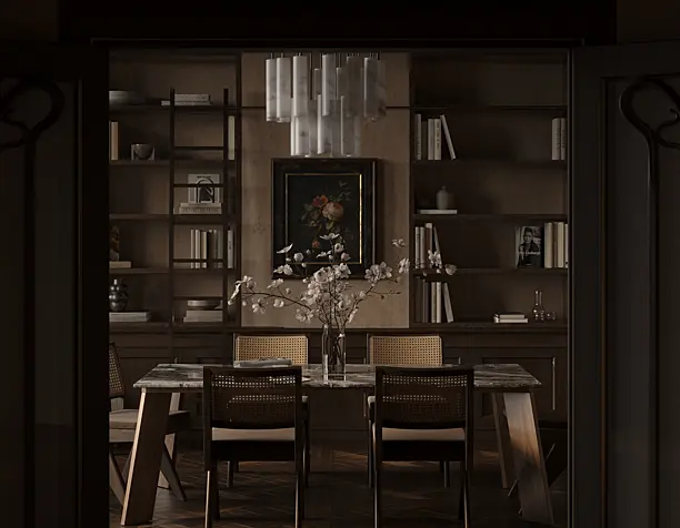 "The beauty of marble in detail: 3D visualization of marble furniture for a perfect aesthetic impression"