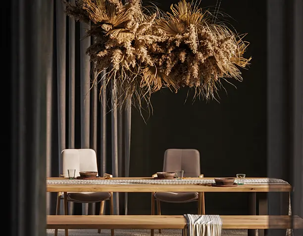 DINING TABLE 3D RENDERING FOR MANUFACTURER