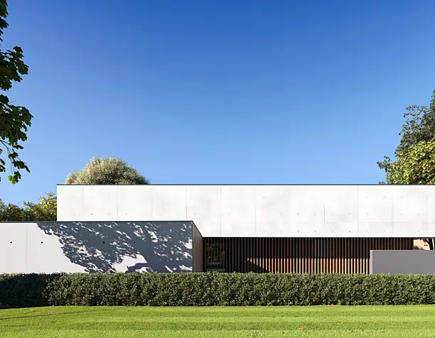 Residence PSW by Govaert & Vanhoutte Architects (сделано по референсу)