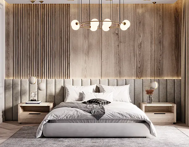 Interior bedroom  Roveconcepts (сделано по референсу)