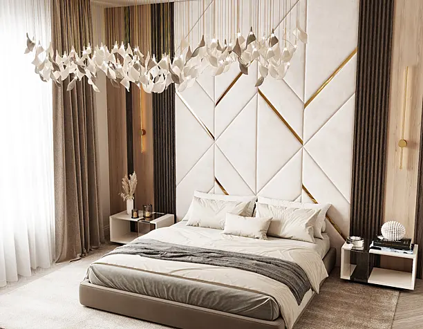 Interior bedroom  SOFTLAND (сделано по референсу)