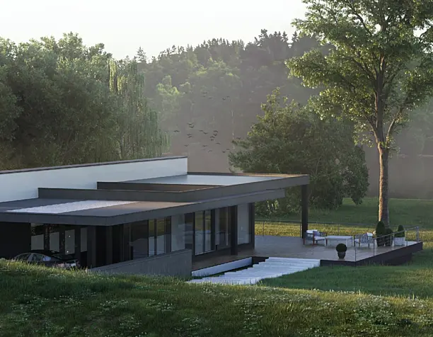 The house in the forest (сделано по референсу)