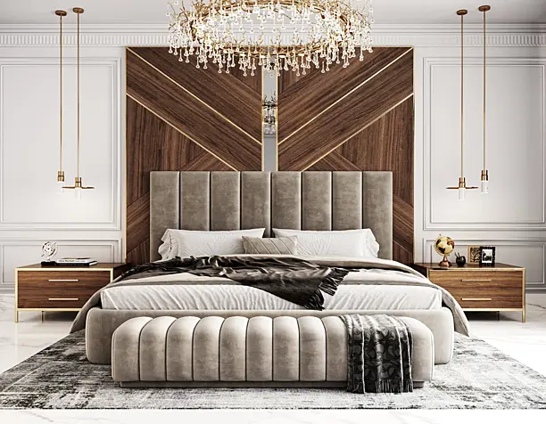 Interior bedroom Nicole (сделано по референсу)