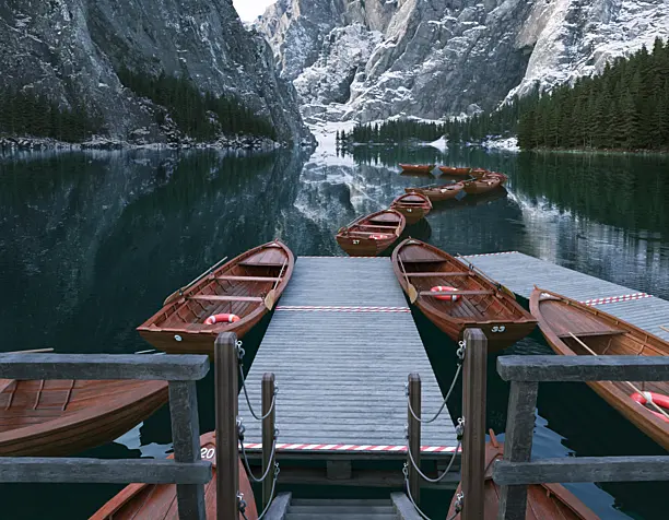 Boats (сделано по референсу)
