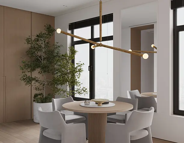 MINIMALISTIC KITCHEN WITH HALL