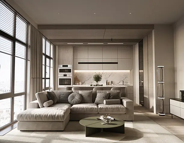 kitchen-lounge (сделано по референсу)