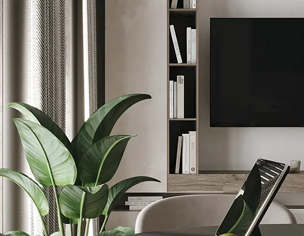 Japandi living room