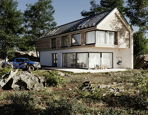 forest house