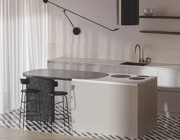 MINIMALISM KITCHEN INTERIOR