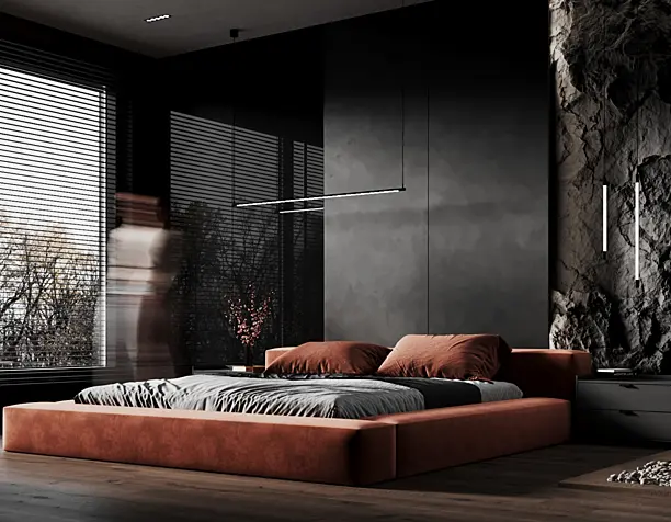 Dark Bedroom (сделано по референсу)
