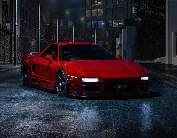 Honda NSX (сделано по референсу)