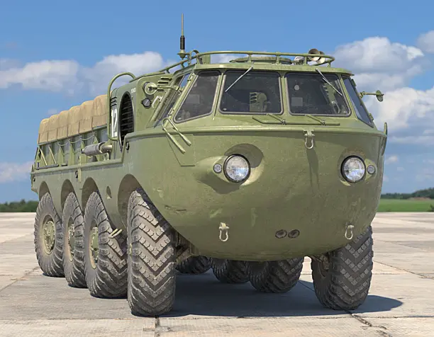 3D model ZIL-135 B.