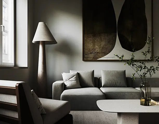 Beige livingroom