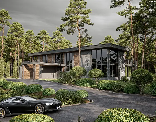 Pines exterior