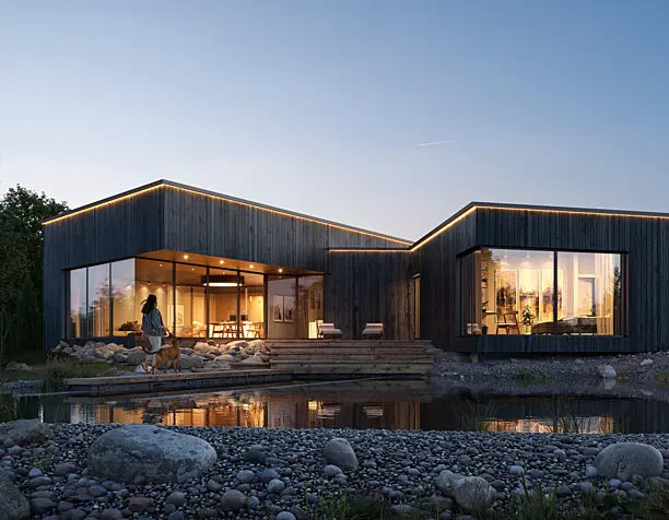 Black house (сделано по референсу)