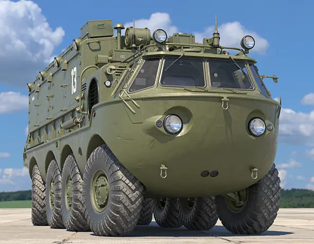 3д модель ЗИЛ-135 Б_КУНГ.