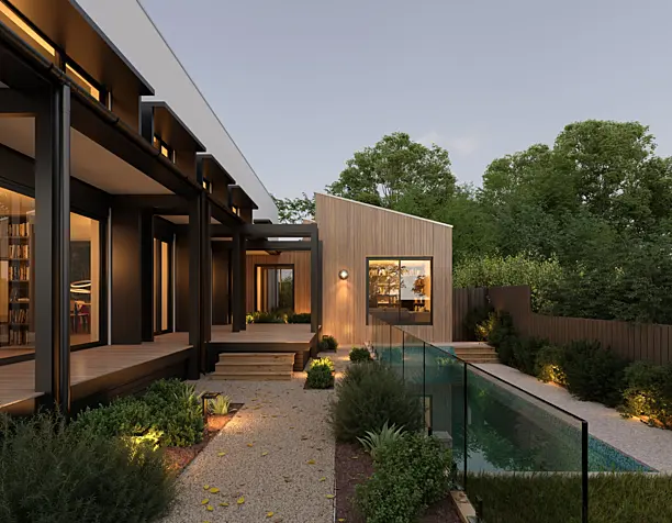 Garden House (сделано по референсу)